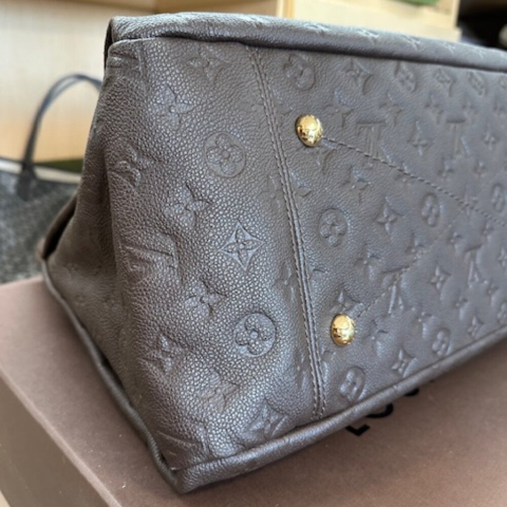 Louis Vuitton LV Dark Brown Monogram Artsy MM - Picture 6 of 8
